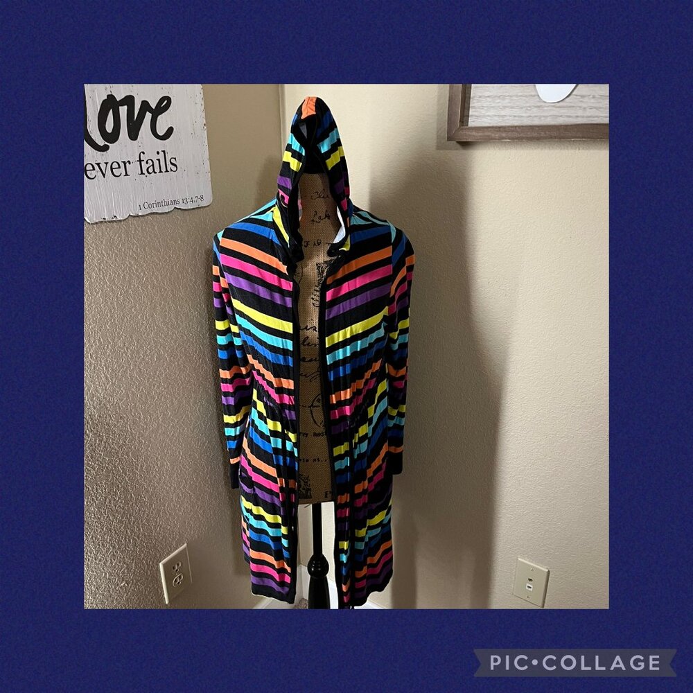 Torrid Knit striped Cardigan